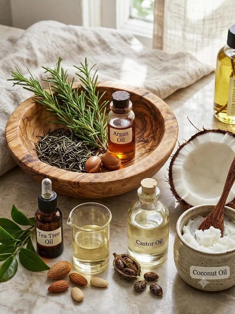 Organic Rosemary Hair & Scalp Oil | Nourishes, Strengthens & Supports Healthy-Looking Hair | 60ml - Image 5