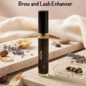 Brow & Lash Conditioning Serum | Organic Castor Oil, Cold-Pressed Hexane-Free | 10ml Mascara Tube